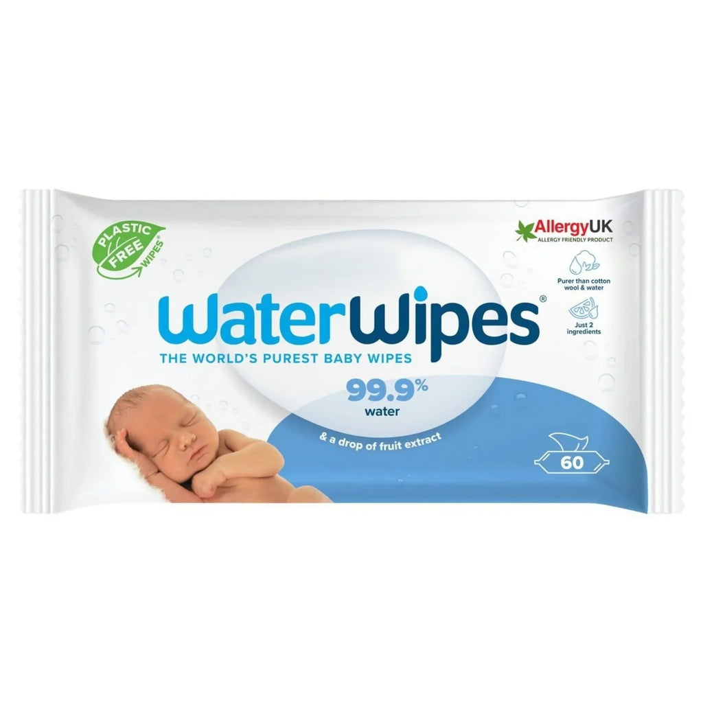 WaterWipes Sensitive Baby Wipes 6x60 pcs
