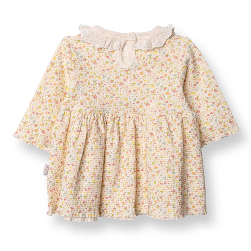 Bebetto Newborn Dress - Salmon