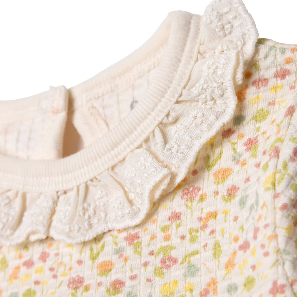 Bebetto Newborn Dress - Salmon