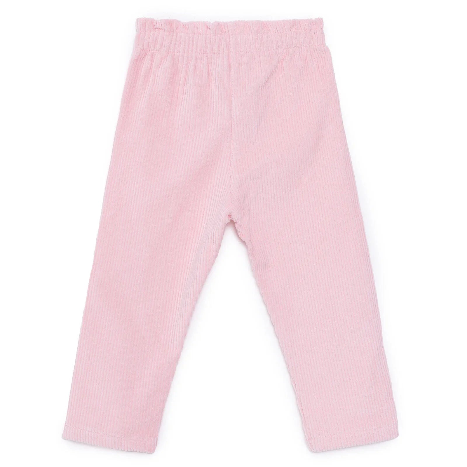 HellloBaby Velvet Trousers - Powder