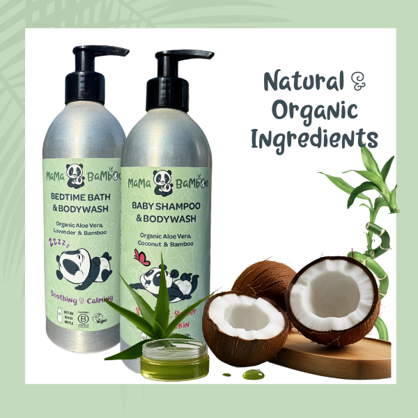 Mama Bamboo Organic Baby Bedtime Bath and Bodywash