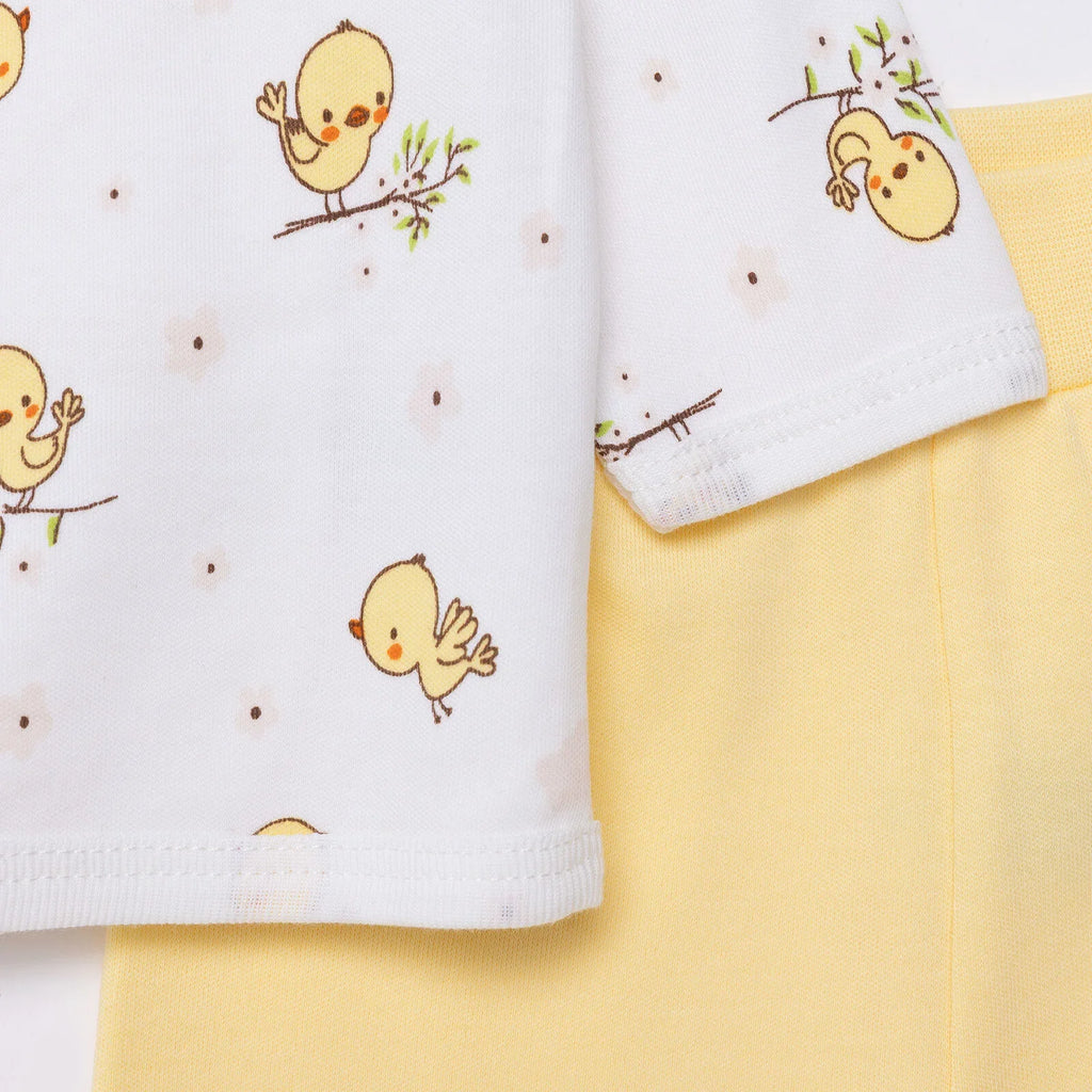 HelloBaby Newborn Body-Footless Bottom - Ecru