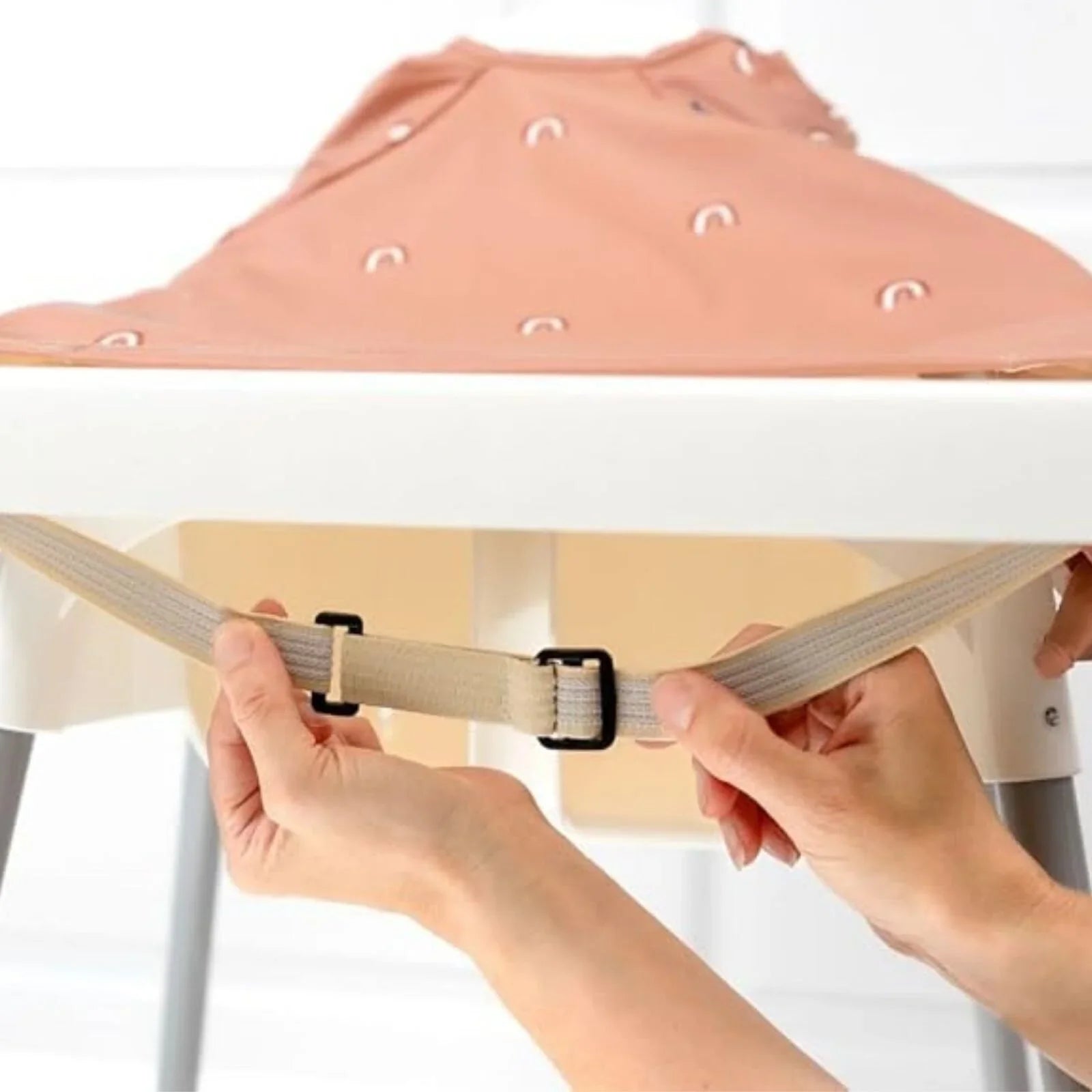 Bibado Long Sleeve Coverall Weaning Bib - Chasing Rainbows