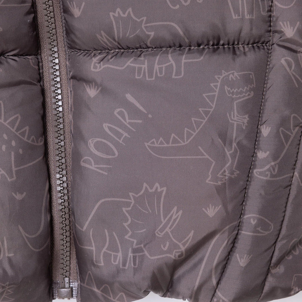 HelloBaby Coat - Brown Printed