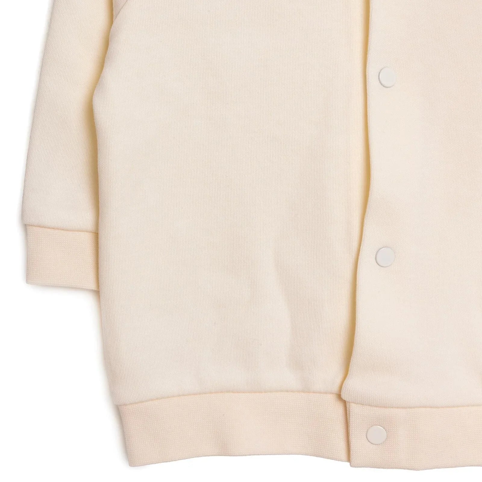 HelloBaby Basic Rib Cardigan - Ecru