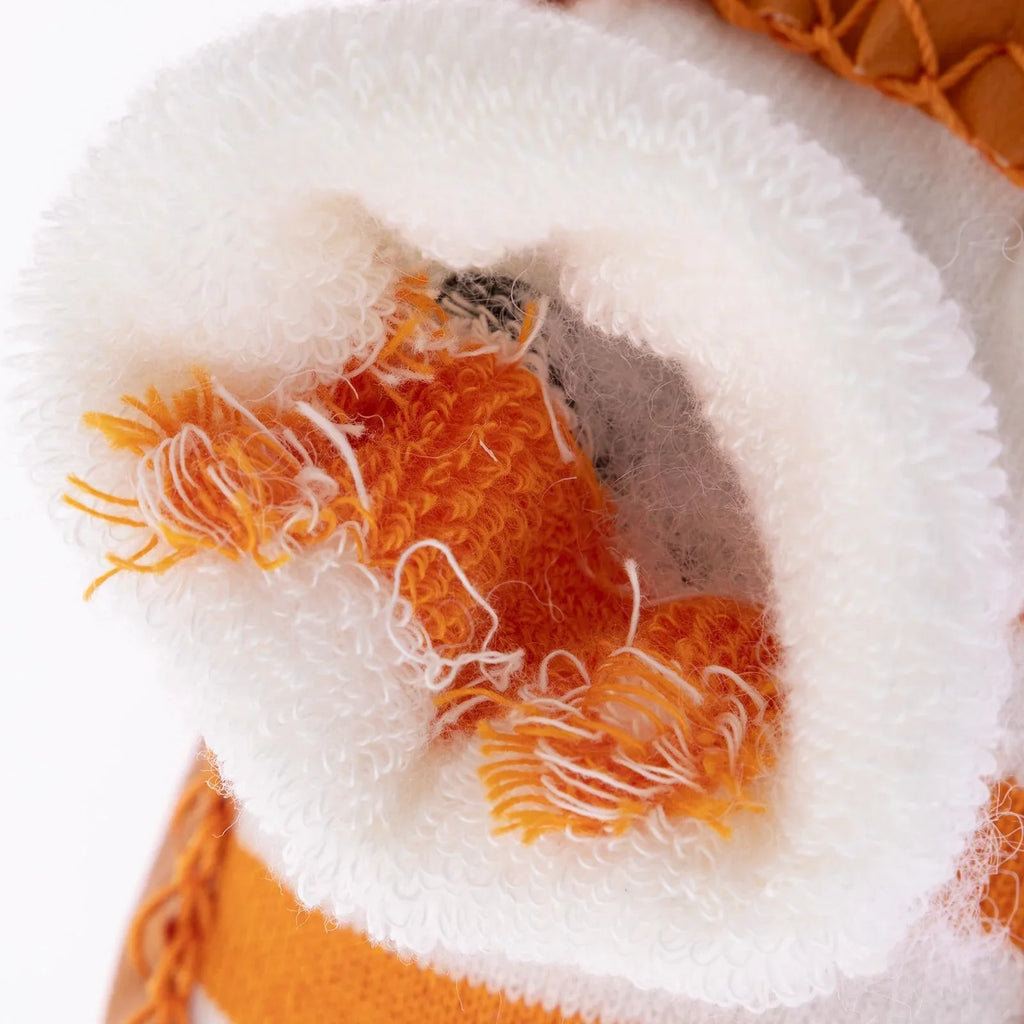 HelloBaby Rattle Socks - Orange