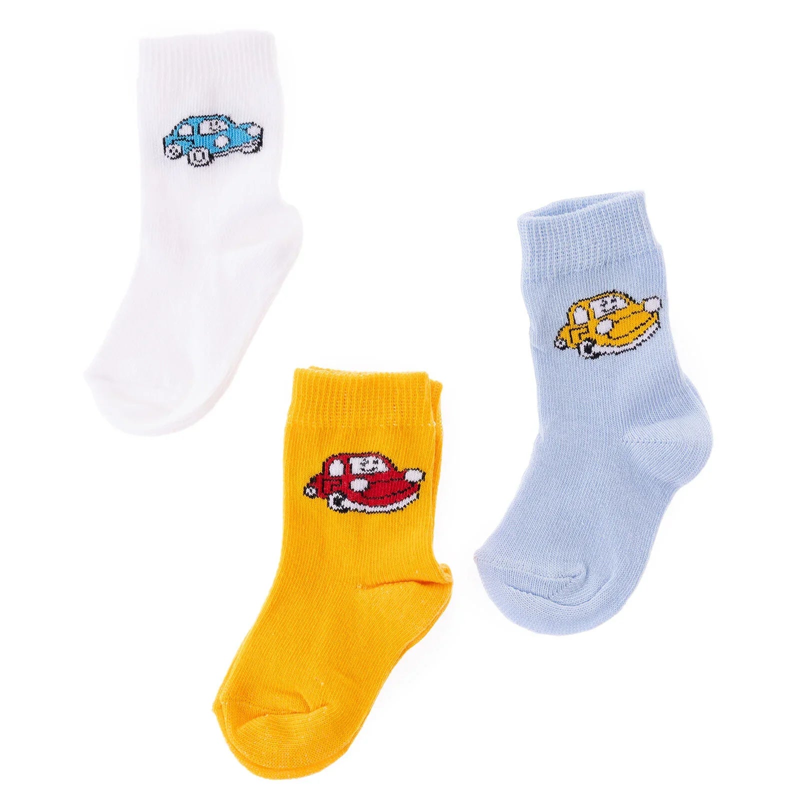 HelloBaby Ankle Socks 3 pcs - Ecru
