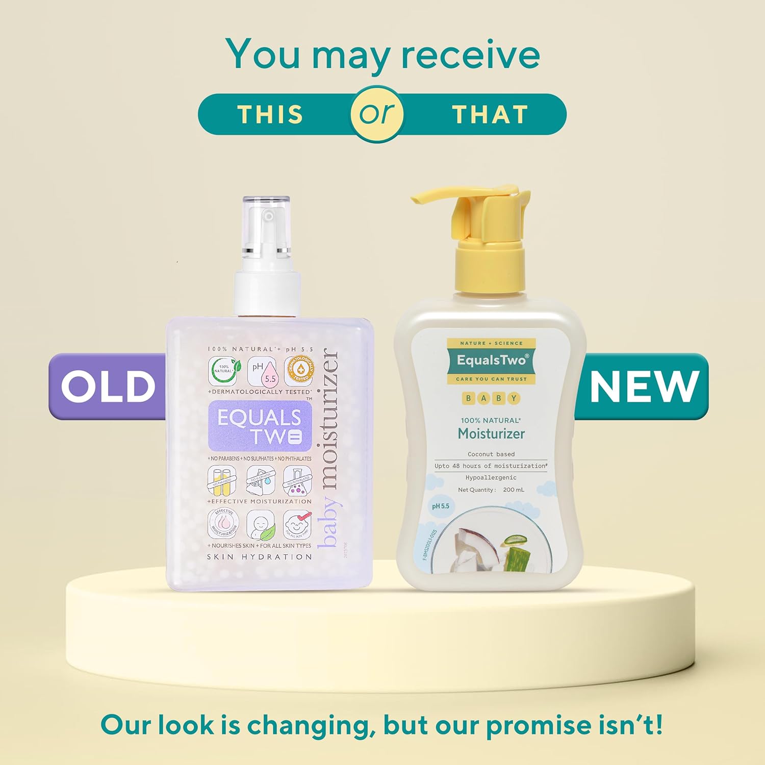 Natural Coconut Baby Moisturizer | 100ml Dermatologically Tested Lotion | Paraben & Sulphate Free