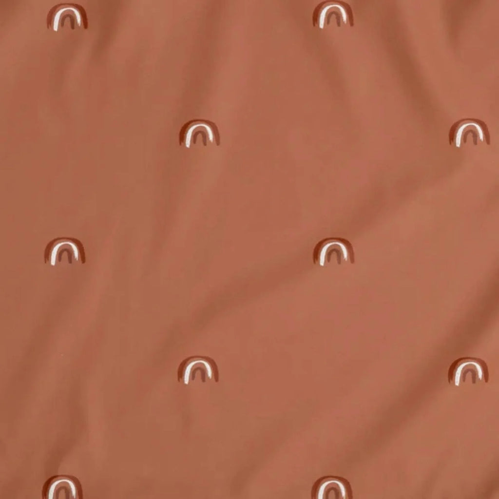 Bibado Long Sleeve Coverall Weaning Bib - Chasing Rainbows