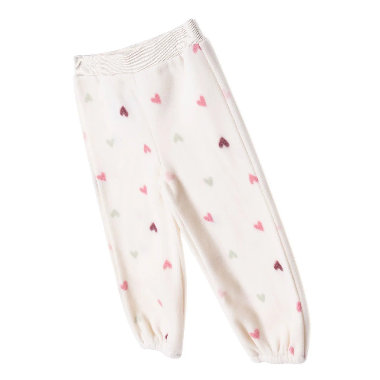 HelloBaby Polar Trousers - Ecru Printed