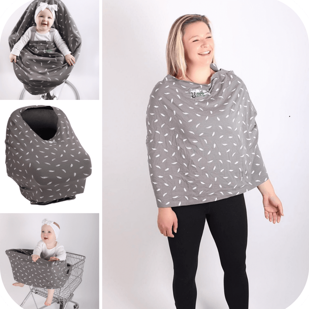Mama Bamboo Cotton Breastfeeding Cover