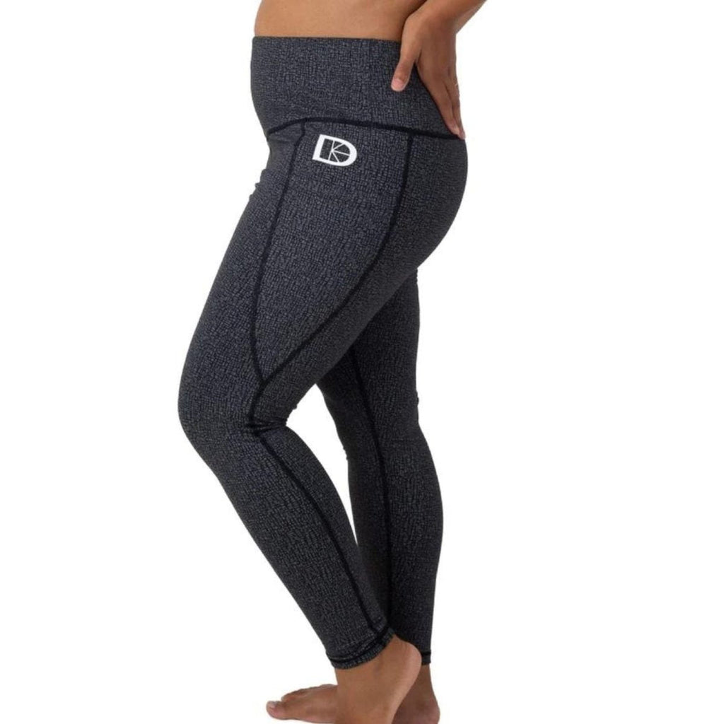 Latched Maternity and Postnatal Active Support Leggings - Illuminate Reflective