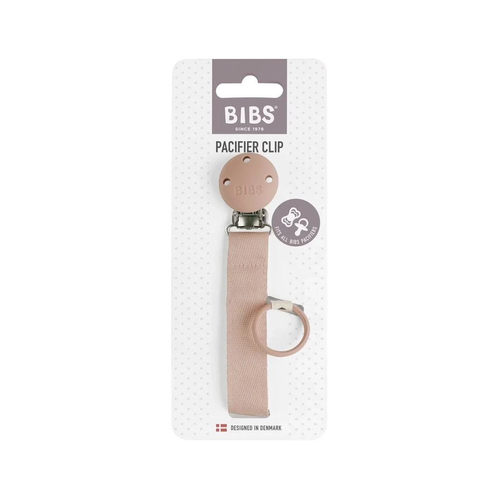 BIBS Soother Clip Ribbon - Blush