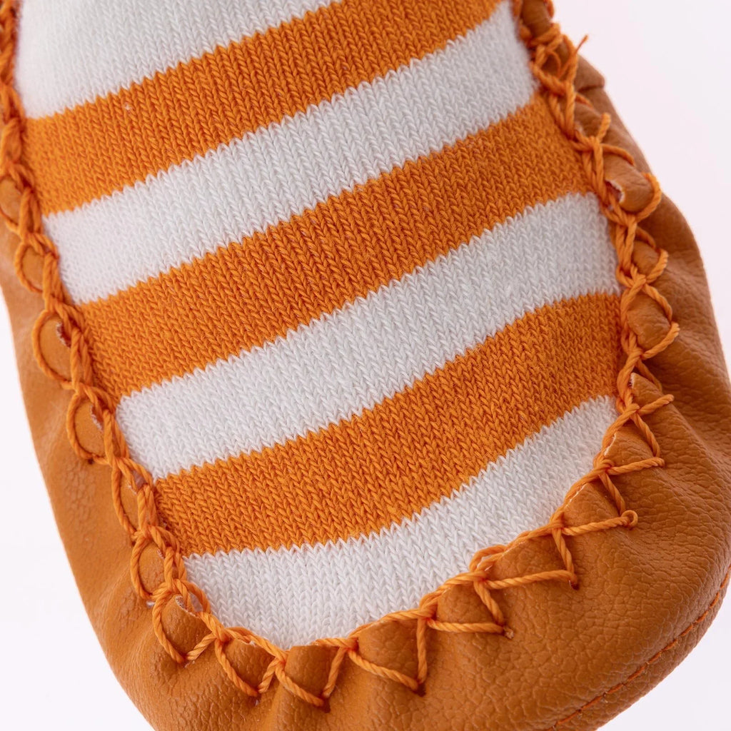 HelloBaby Rattle Socks - Orange