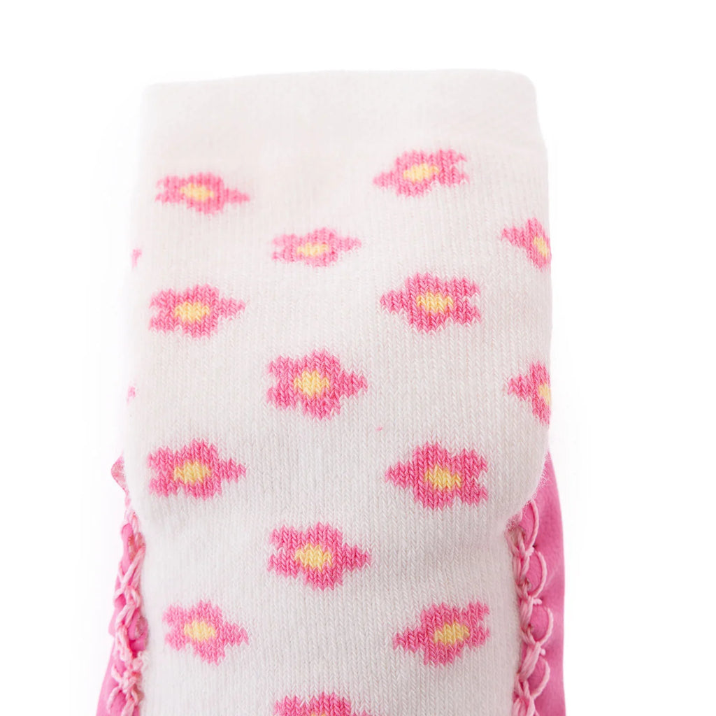 HelloBaby Rattle Socks - Ecru