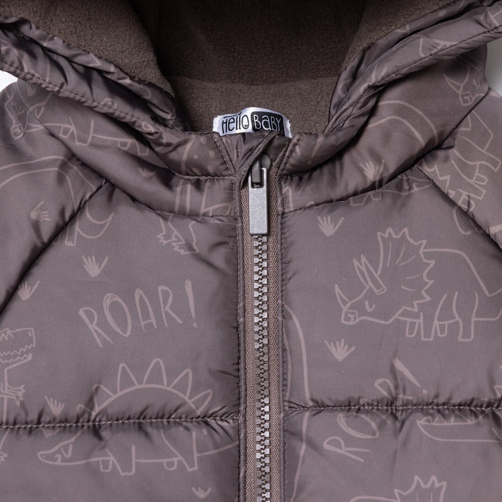 HelloBaby Coat - Brown Printed