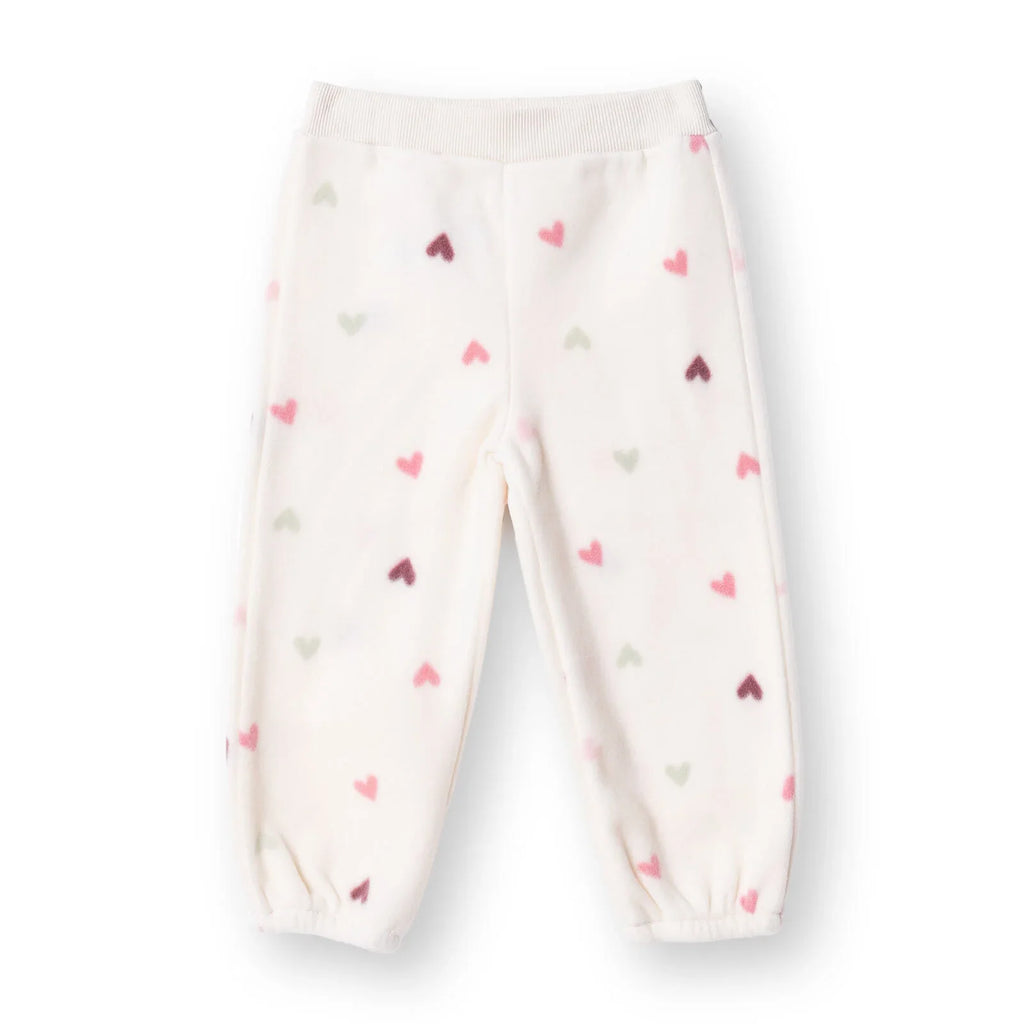 HelloBaby Polar Trousers - Ecru Printed