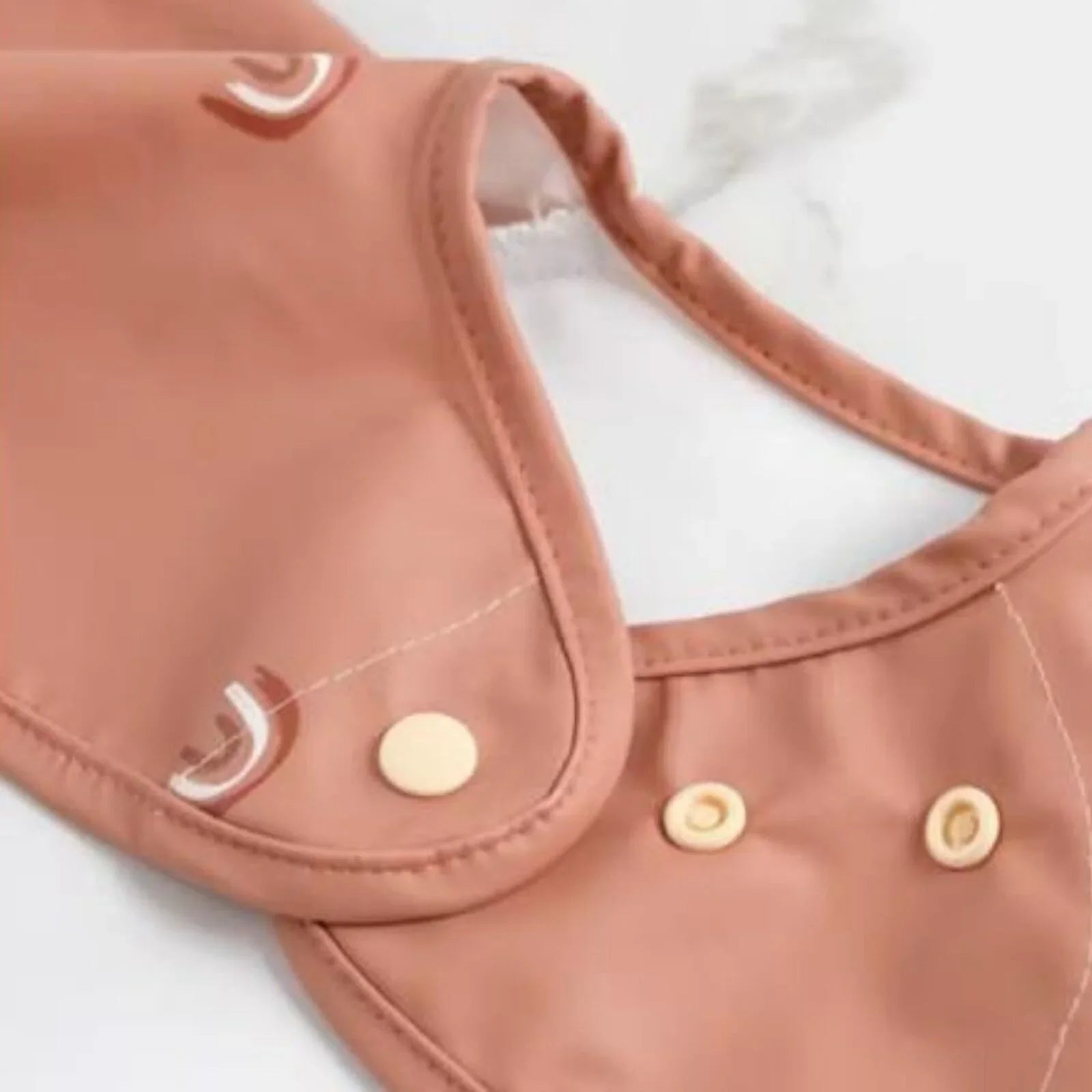 Bibado Long Sleeve Coverall Weaning Bib - Chasing Rainbows