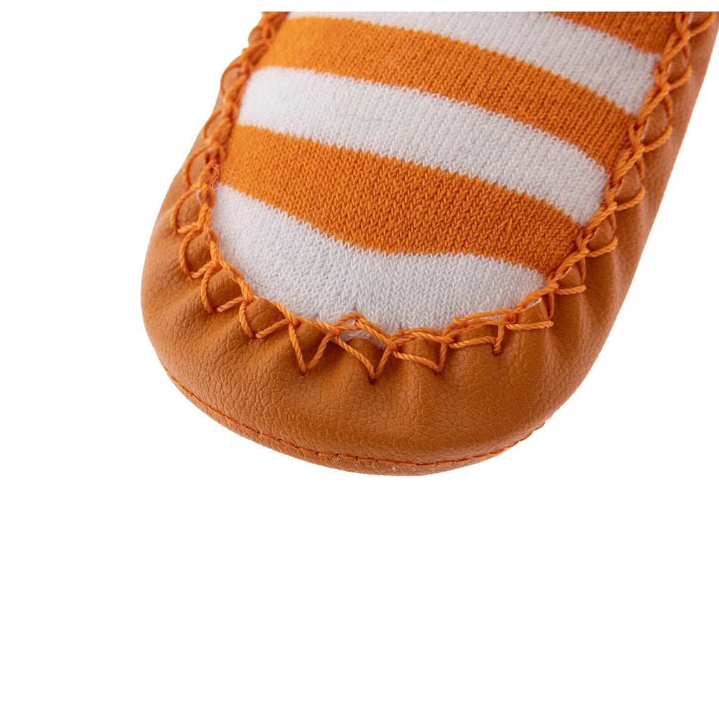 HelloBaby Rattle Socks - Orange