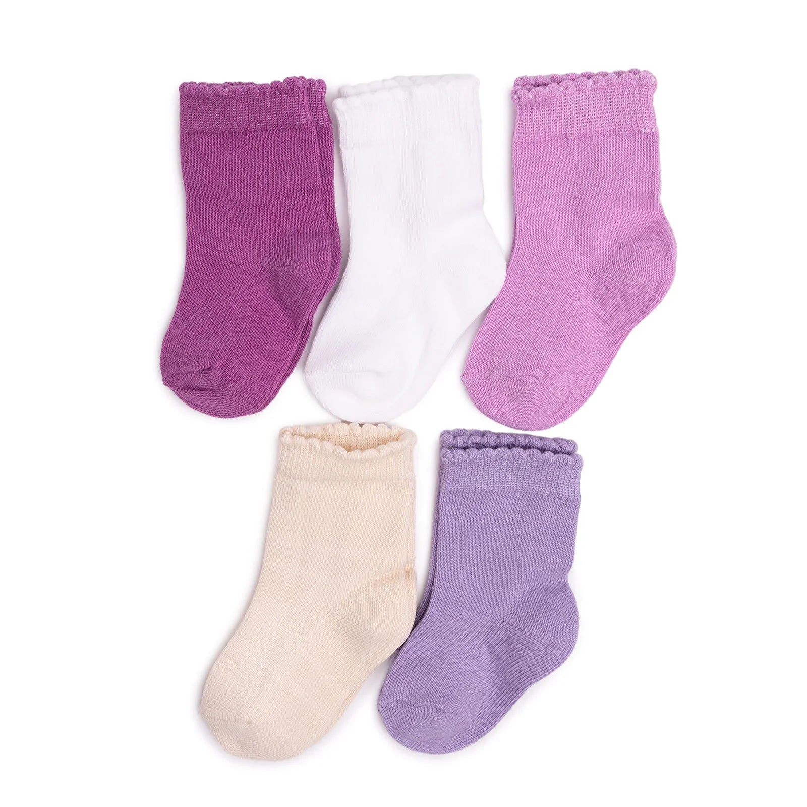 HelloBaby Ankle Socks 5 pcs - Lilac